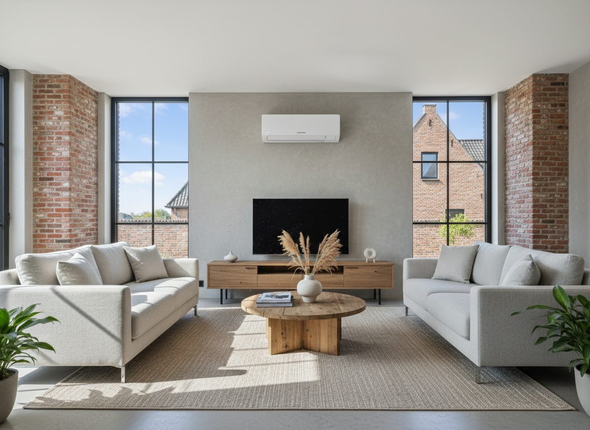 Airco installatie - Airconditioning Bakstenen Woning 47