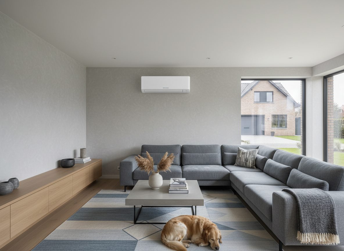 Airco installatie - Airconditioning Modern Woonhuis 34